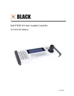 Предварительный просмотр 1 страницы Black BLK-PTZJOY3 Instruction Manual