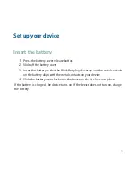 Предварительный просмотр 7 страницы Blackberry 7100 - 7130E SMARTPHONE Getting Started Manual