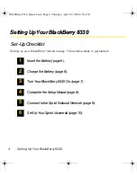 Предварительный просмотр 12 страницы Blackberry 8330 - Curve - Sprint Nextel User Manual