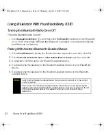 Предварительный просмотр 40 страницы Blackberry 8330 - Curve - Sprint Nextel User Manual