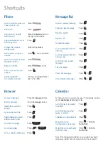 Preview for 2 page of Blackberry 8700f Getting Started Manual