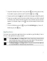 Preview for 19 page of Blackberry 8900 - Curve - GSM Getting Started Manual