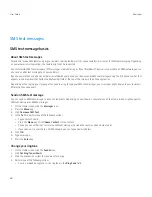 Preview for 62 page of Blackberry 9500 - Storm - GSM User Manual