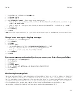 Preview for 71 page of Blackberry 9500 - Storm - GSM User Manual