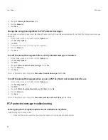 Preview for 86 page of Blackberry 9500 - Storm - GSM User Manual