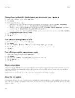 Preview for 116 page of Blackberry 9500 - Storm - GSM User Manual