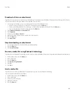 Preview for 121 page of Blackberry 9500 - Storm - GSM User Manual