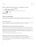 Предварительный просмотр 26 страницы Blackberry 9620 User Manual