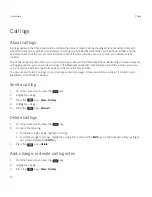 Предварительный просмотр 72 страницы Blackberry 9620 User Manual