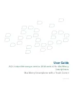 Blackberry AIM service User Manual предпросмотр