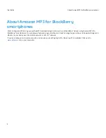 Предварительный просмотр 4 страницы Blackberry Amazon MP3 User Manual