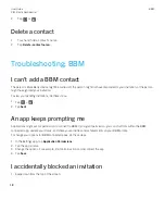 Preview for 18 page of Blackberry BB10 User Manual