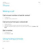 Preview for 54 page of Blackberry BB10 User Manual