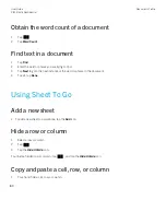 Preview for 80 page of Blackberry BB10 User Manual
