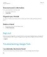 Preview for 134 page of Blackberry BB10 User Manual