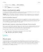 Preview for 64 page of Blackberry BBA100-1 User Manual