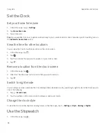 Preview for 34 page of Blackberry BBF100-1 User Manual