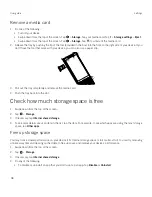 Preview for 48 page of Blackberry BBF100-1 User Manual