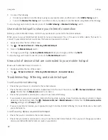 Preview for 62 page of Blackberry BBF100-1 User Manual