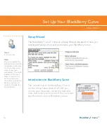 Предварительный просмотр 6 страницы Blackberry BlackBerry Curve Getting Started Manual