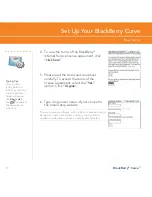Предварительный просмотр 10 страницы Blackberry BlackBerry Curve Getting Started Manual