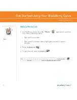 Предварительный просмотр 14 страницы Blackberry BlackBerry Curve Getting Started Manual