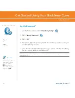 Предварительный просмотр 22 страницы Blackberry BlackBerry Curve Getting Started Manual