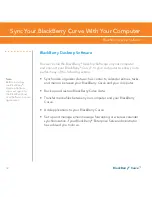 Предварительный просмотр 32 страницы Blackberry BlackBerry Curve Getting Started Manual