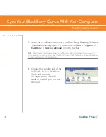 Предварительный просмотр 36 страницы Blackberry BlackBerry Curve Getting Started Manual