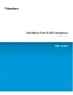 Blackberry BlackBerry Pearl 8230 User Manual предпросмотр