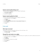 Preview for 19 page of Blackberry BlackBerry Pearl 8230 User Manual