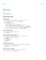 Предварительный просмотр 34 страницы Blackberry BlackBerry Pearl 8230 User Manual