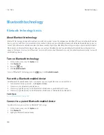 Предварительный просмотр 182 страницы Blackberry BlackBerry Pearl 8230 User Manual