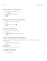 Preview for 221 page of Blackberry Classic User Manual
