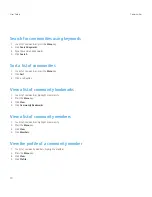 Preview for 12 page of Blackberry Client for IBM Lotus Connections User Manual