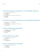 Preview for 16 page of Blackberry Client for IBM Lotus Connections User Manual