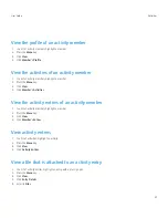 Preview for 23 page of Blackberry Client for IBM Lotus Connections User Manual