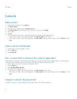 Preview for 8 page of Blackberry CLIENT FOR USE WITH MICROSOFT OFFICE LIVE COMMUNICATIONS SERVER 2005 User Manual