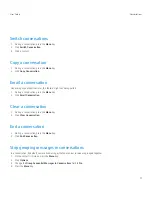 Preview for 13 page of Blackberry CLIENT FOR USE WITH MICROSOFT OFFICE LIVE COMMUNICATIONS SERVER 2005 User Manual