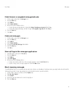 Preview for 73 page of Blackberry Curve 8530 User Manual