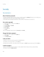 Preview for 260 page of Blackberry Curve 8530 User Manual