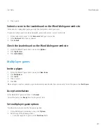 Preview for 313 page of Blackberry Curve 8530 User Manual