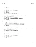 Preview for 67 page of Blackberry CURVE 9300 - V 6.0 User Manual