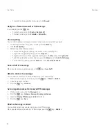 Preview for 74 page of Blackberry CURVE 9300 - V 6.0 User Manual