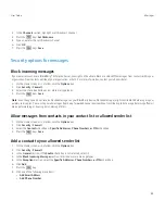 Preview for 85 page of Blackberry CURVE 9300 - V 6.0 User Manual