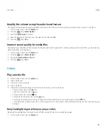 Preview for 117 page of Blackberry CURVE 9300 - V 6.0 User Manual