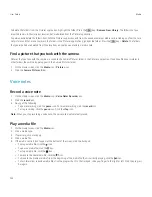 Preview for 124 page of Blackberry CURVE 9300 - V 6.0 User Manual