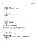 Preview for 222 page of Blackberry CURVE 9300 - V 6.0 User Manual