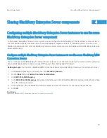 Preview for 21 page of Blackberry Enterprise Server For MDS Administration Manual