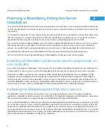 Предварительный просмотр 8 страницы Blackberry ENTERPRISE SERVER FOR NOVELL GROUPWISE Installation And Configuration Manual